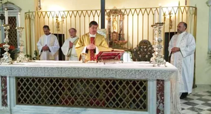 Mass in honor of the 450 anniversary of St. Mary Magdalen d’Pazzi’s birth