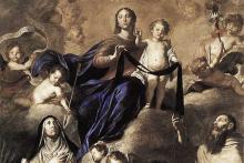 Our Lady of Mount Carmel and Saints (Simon Stock, Angelus of Jerusalem, Mary Magdalene de’Pazzi, Teresa of Avila)